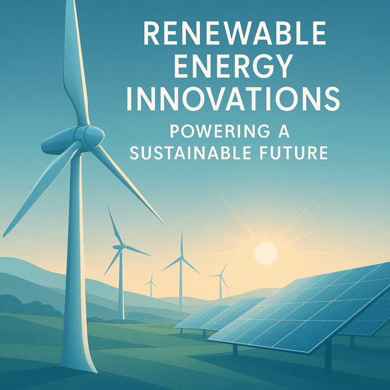 Renewable Energy Innovations: Revolutionizing the Future of the Energy Business